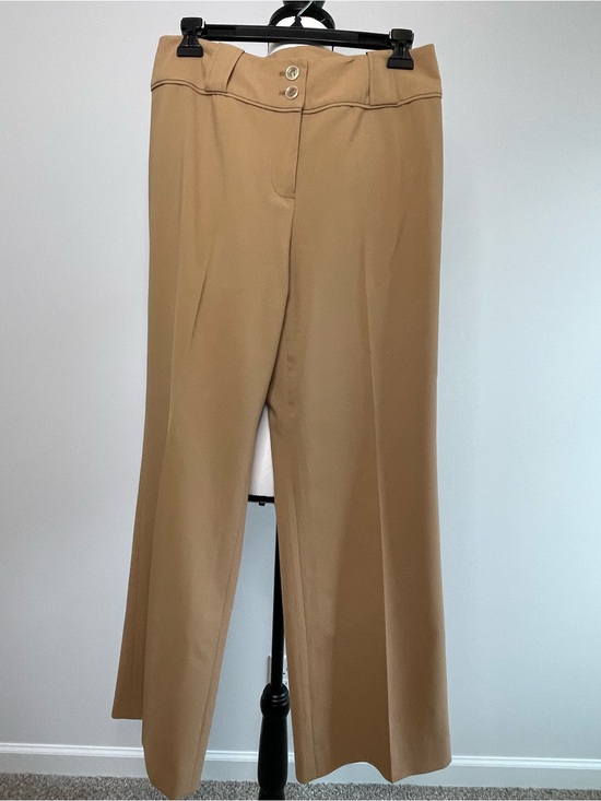 Etcetera Pants - Etcetera Camel color dress pants in a size 6 career office business modest flare